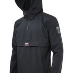 Art. 450 - Anorak Térmico Softshell con Capucha y Medio Cierre